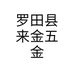 罗田县来金五金个体店