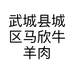 武城县城区马欣牛羊肉店的小店个体店