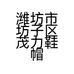 潍坊市坊子区茂力鞋帽店的小店
